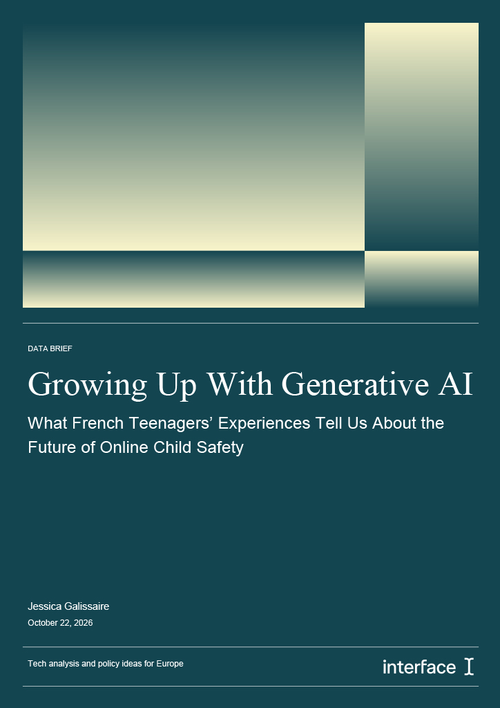 Growing Up With Generative AI: What French Teenagers’ Experiences Tell Us About the Future of Online Child Safety