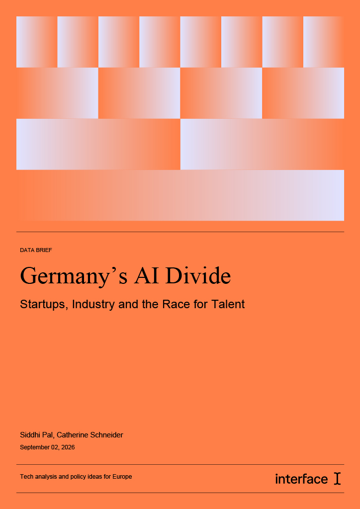 Data Brief: Germany’s AI Divide: Startups, Industry and the Race for Talent