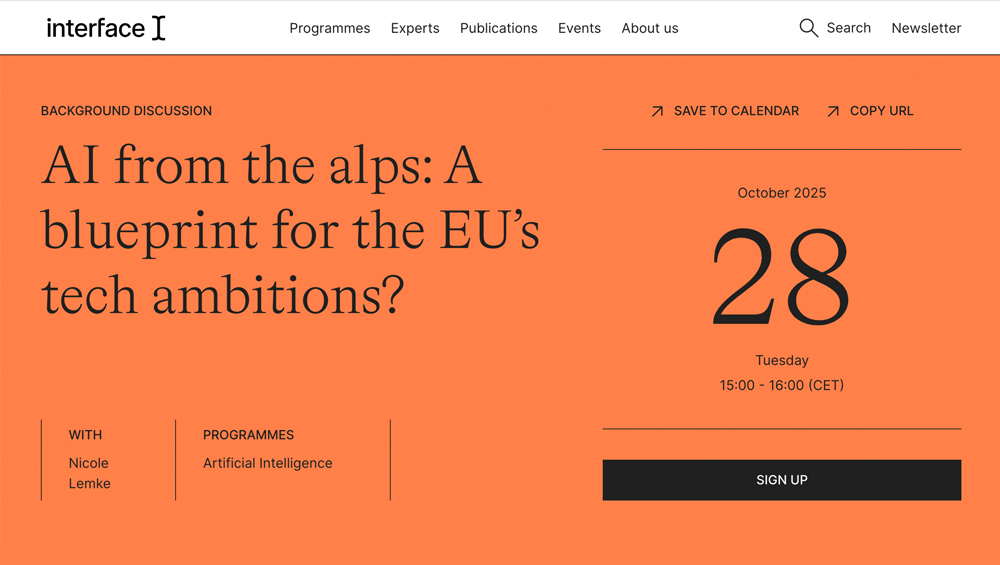 AI from the alps: A blueprint for the EU’s tech ambitions?