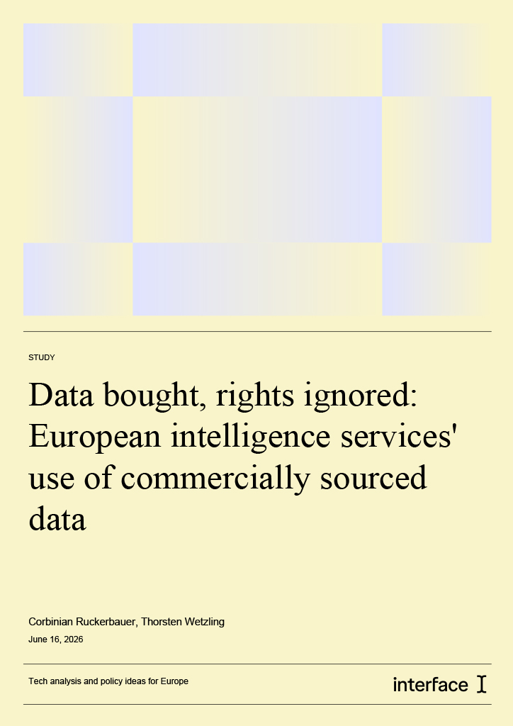 Data bought, rights ignored: European intelligence services' use of commercially sourced data